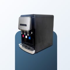 Tezgah Üstü Arıtmalı Sıcak Soğuk Ilık Su Sebili - Siyah