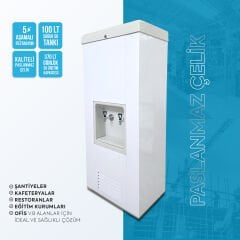 100 Litre Paslanmaz Sanayi Tipi Endüstriyel Aritmalı Sebil