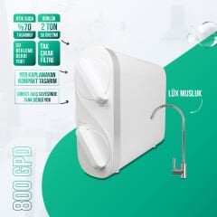 800 GPD Yeni Nesil Su Arıtma Cihazı -  Günlük 2 Ton Su Üretimi