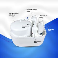 Tezgah Altı Su Arıtma Cihazı - 12 LT