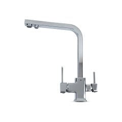 Su Arıtma Cihazı İçin 3 Yollu Kare Krom Musluk