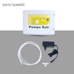 Su Arıtma Cihazı İçin 75 GPD Pompa Seti (Pompa Kutusu)