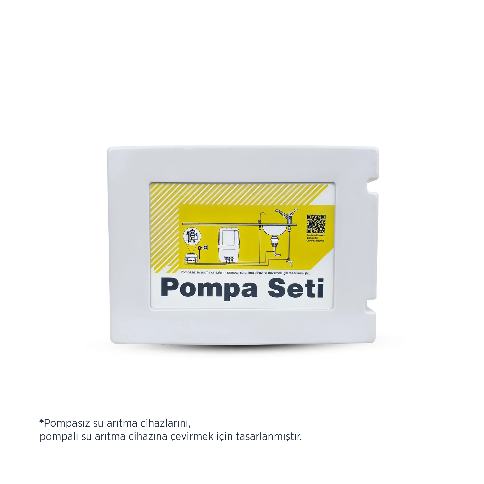 Su Arıtma Cihazı İçin 75 GPD Pompa Seti (Pompa Kutusu)