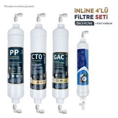 İdeal İnline 4'lü Filtre Seti