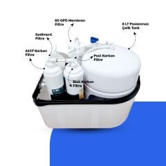 Tezgah Altı Su Arıtma Cihazı - 8 LT